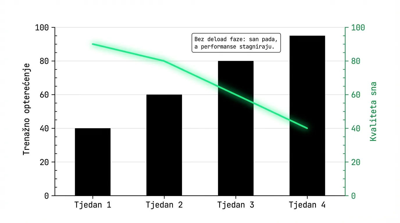 Trening opterećenje i kvaliteta sna — veza između volumena treninga i HRV