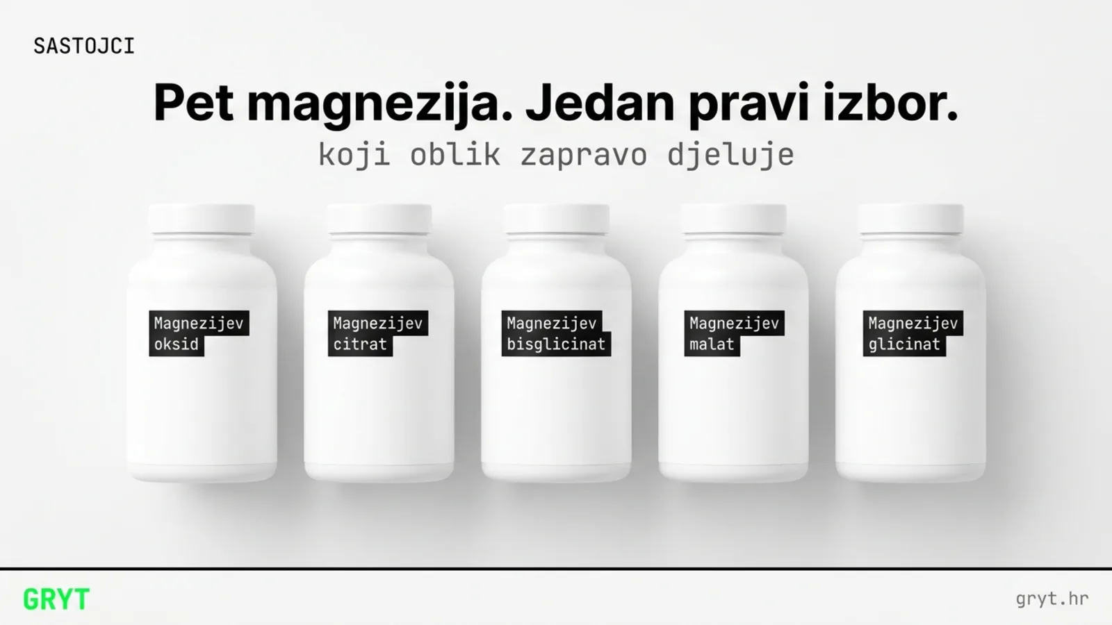 Magnezijev glicinat za spavanje — klinička doza magnezijevog glicinata