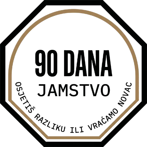 90 dana jamstvo – osjetiš razliku ili vraćamo novac