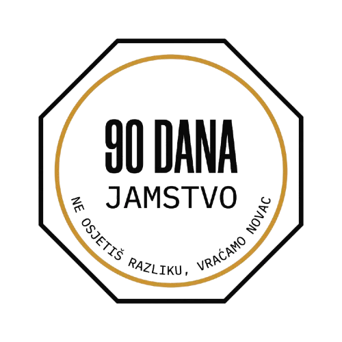 90 dana jamstvo - ne osjetiš razliku, vraćamo novac